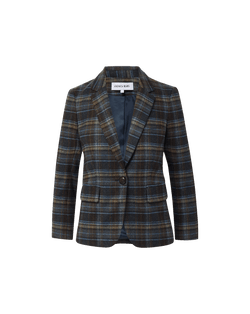 Schoolboy Plaid Dickey Jacket