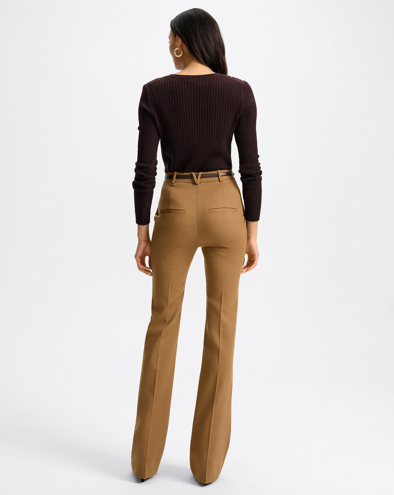 Gracie Belted Flare Pant
