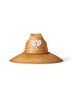 Racquet Straw Hat