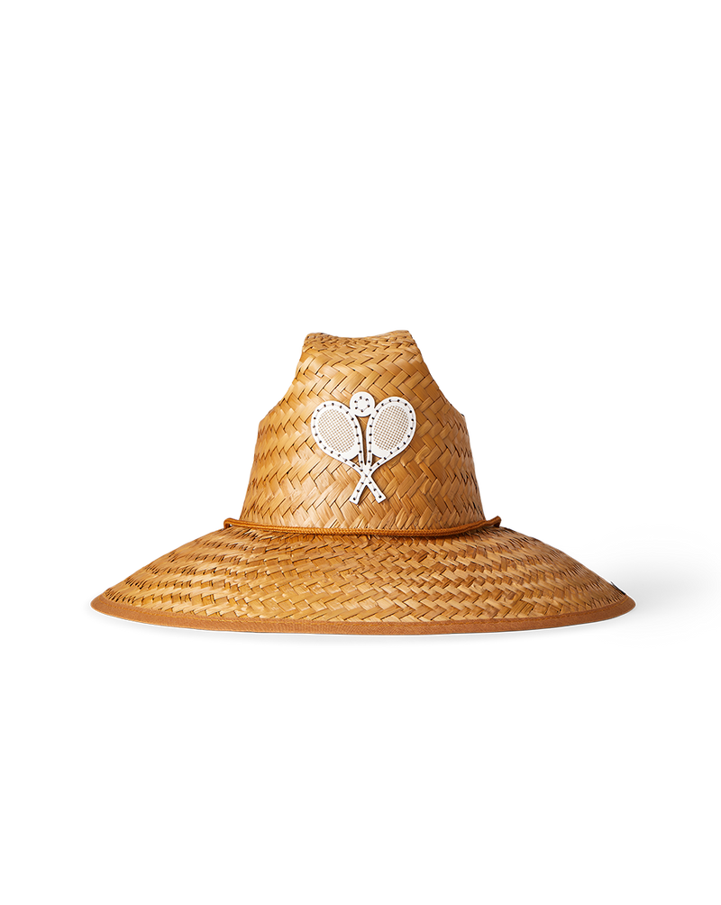 Racquet Straw Hat