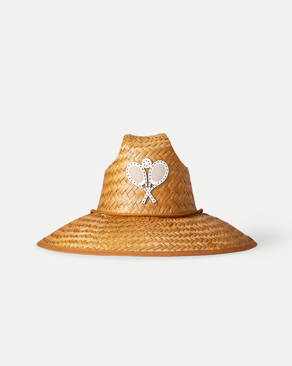 Racquet Straw Hat
