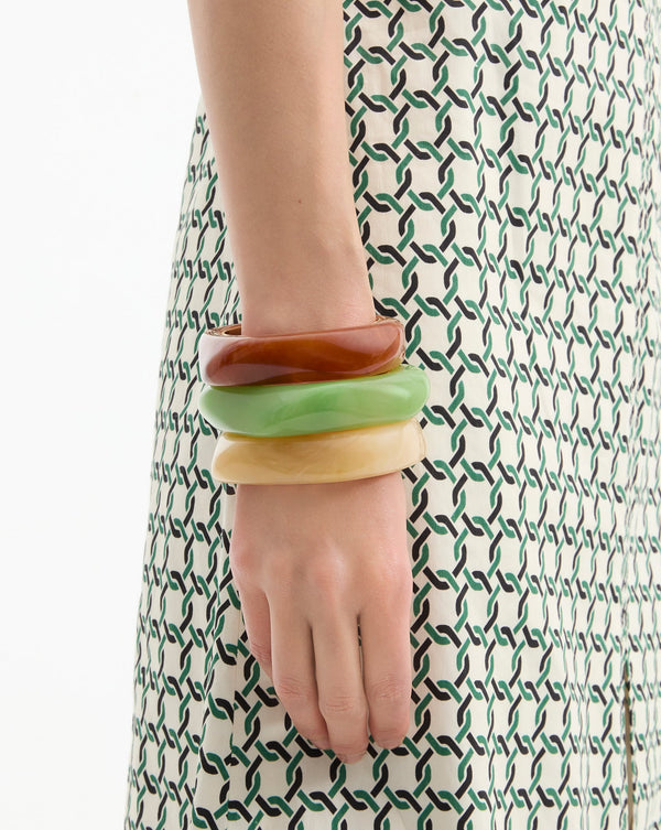 Sculpted Resin Bangle