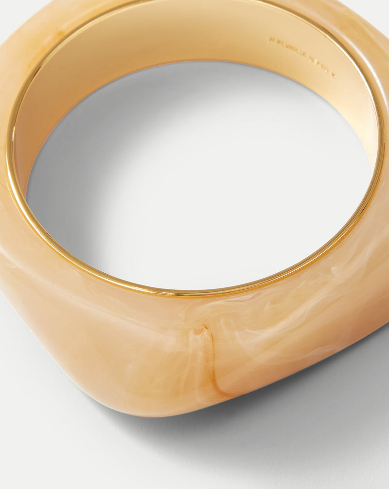 Sculpted Resin Bangle