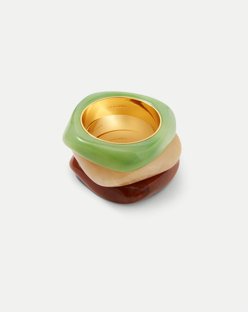Sculpted Resin Bangle