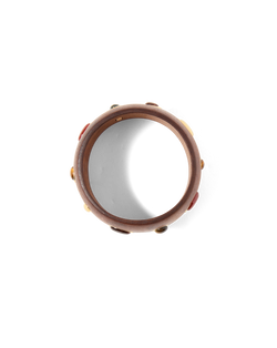 Wood Embellished Bangle