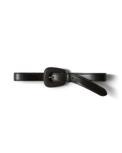 Elsy Leather-Buckle Belt