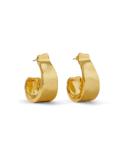 Molten Gold Ribbon Hoop