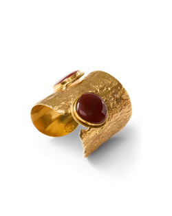 Ajourée II Carnelian Cuff