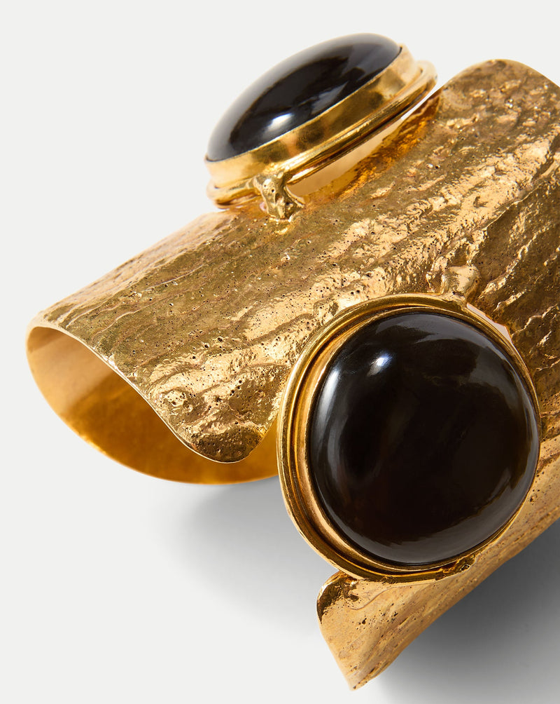 Ajourée II Smoky Quartz Cuff