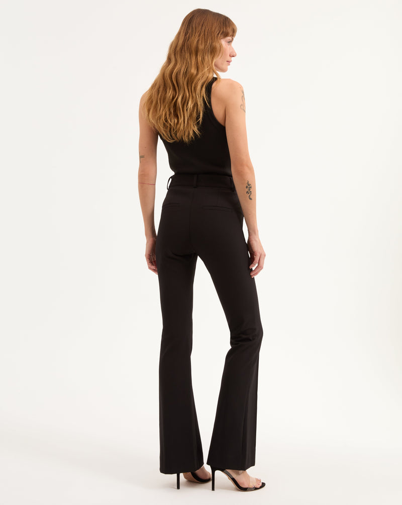 Hibiscus Slim-Flare Pant
