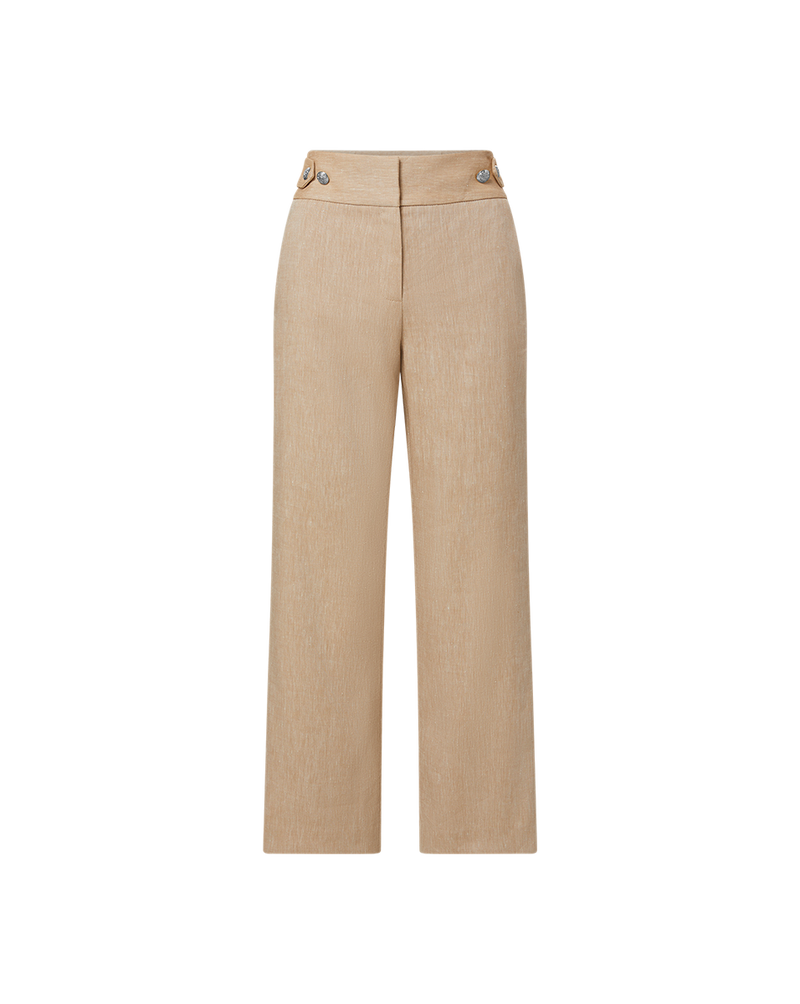 Aubrie Cropped Wide-Leg Pant