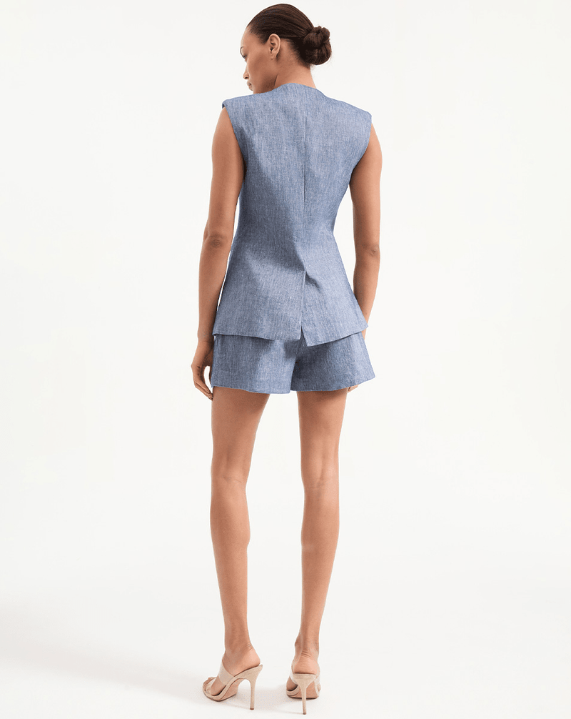 Tamara Linen Vest
