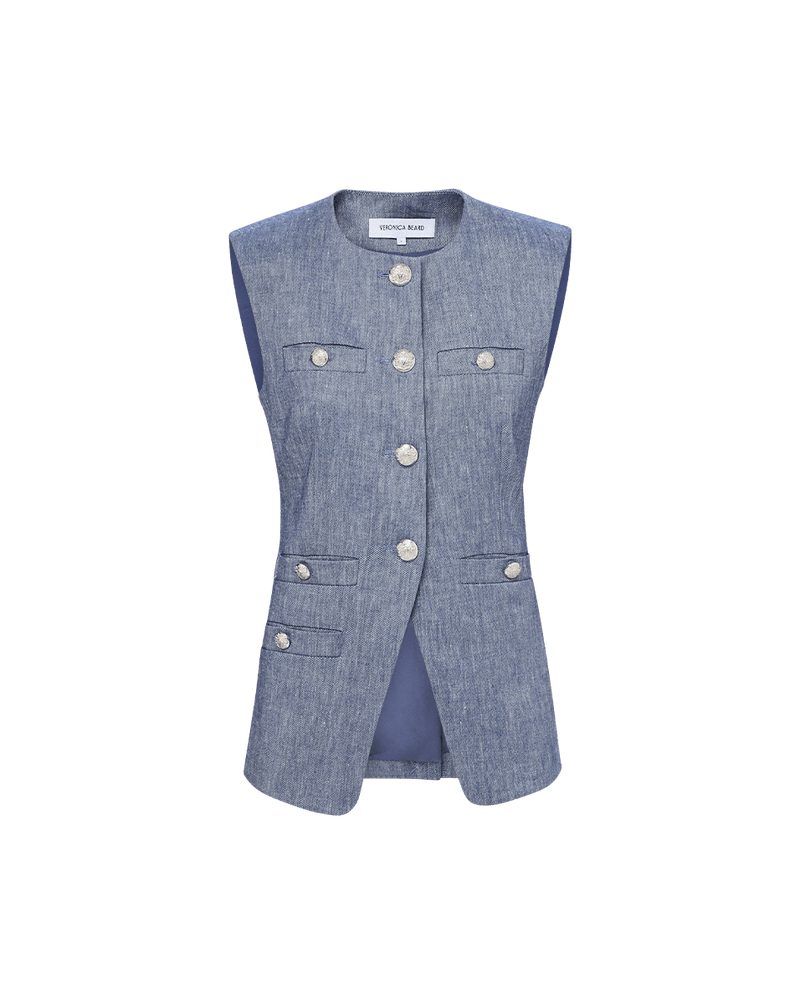 Tamara Linen Vest