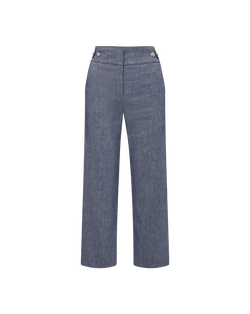 Aubrie Cropped Wide-Leg Pant