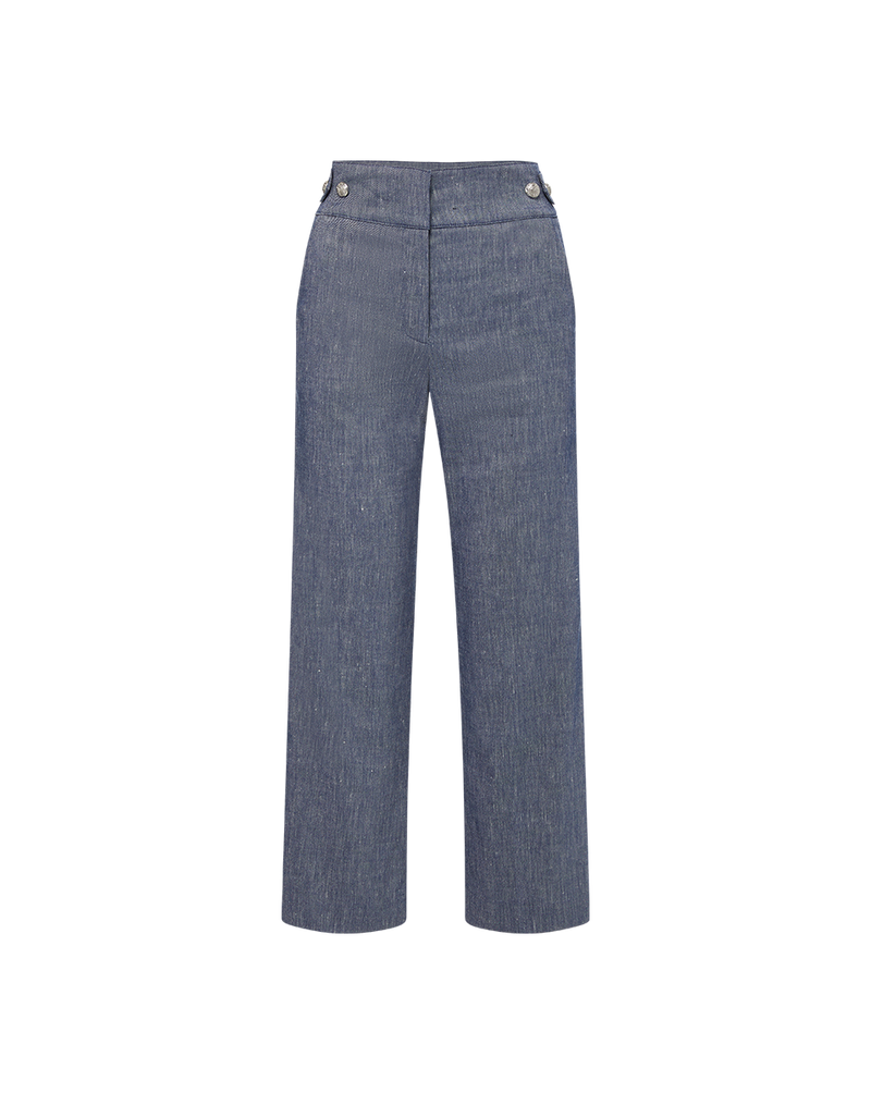 Aubrie Cropped Wide-Leg Pant