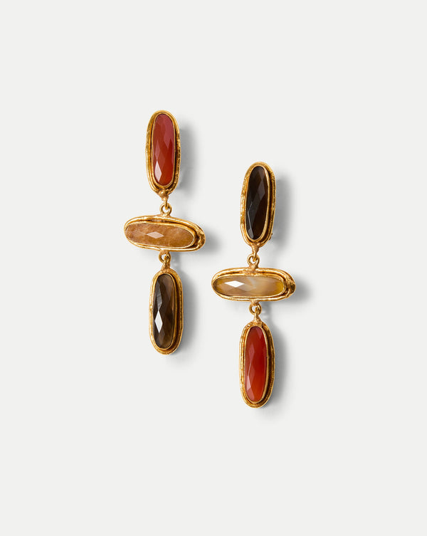 Grace Semi-Precious Stone Drop Earring