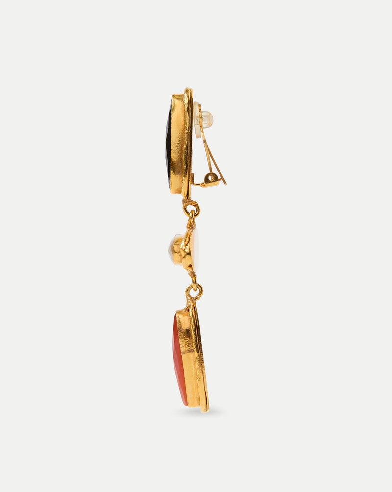 Grace Semi-Precious Stone Drop Earring