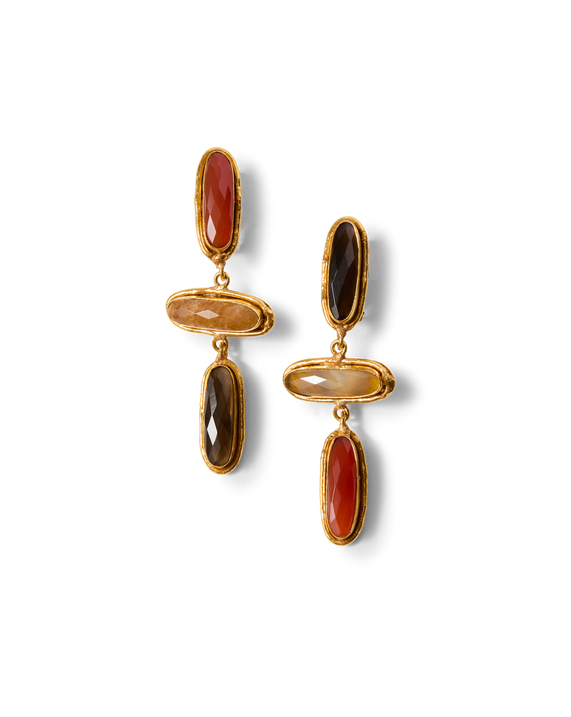 Grace Semi-Precious Stone Drop Earring