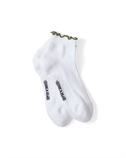 Ruffle Crew Sock