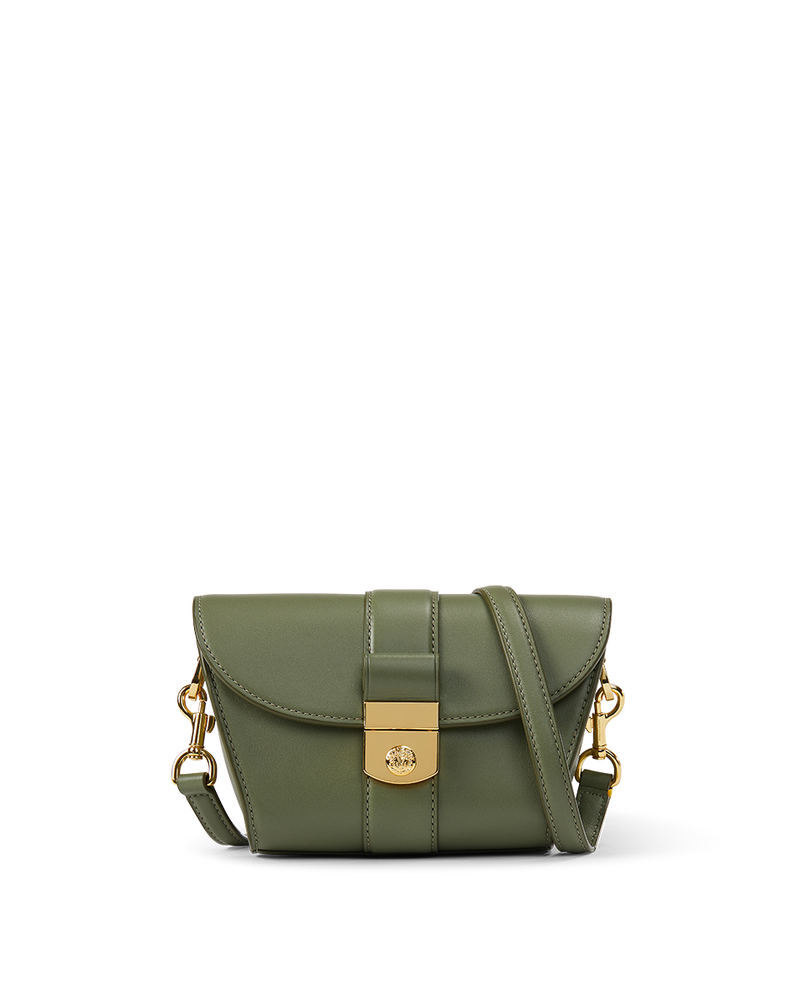 Small Crest Lock Trap Bag