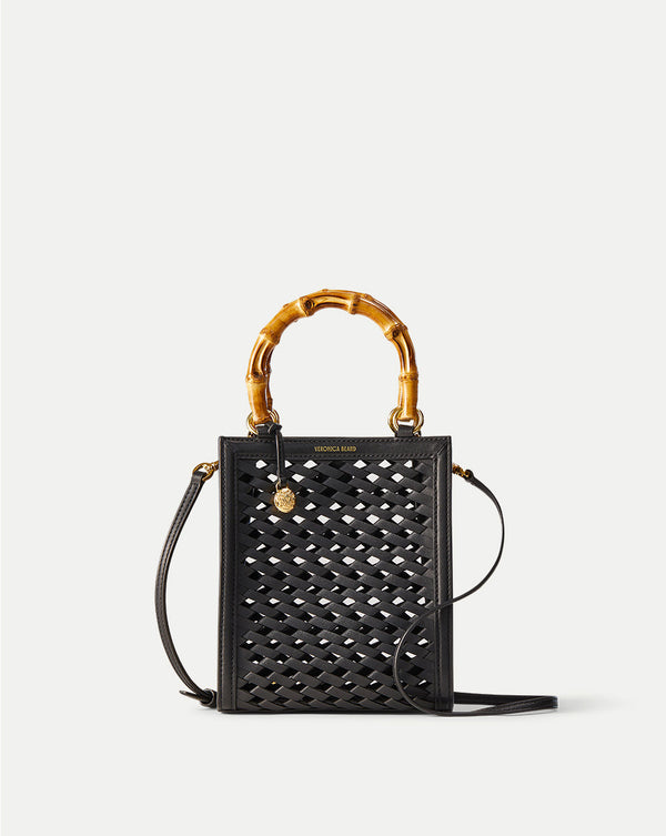 Bamboo-Handle Shopper Bag