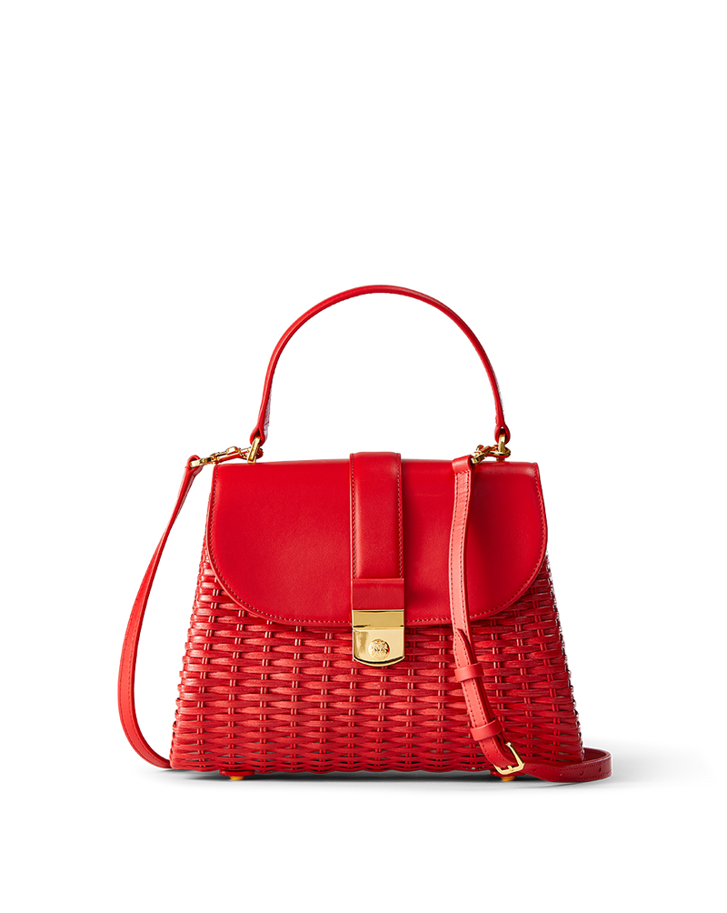 Crest Lock Basket Bag