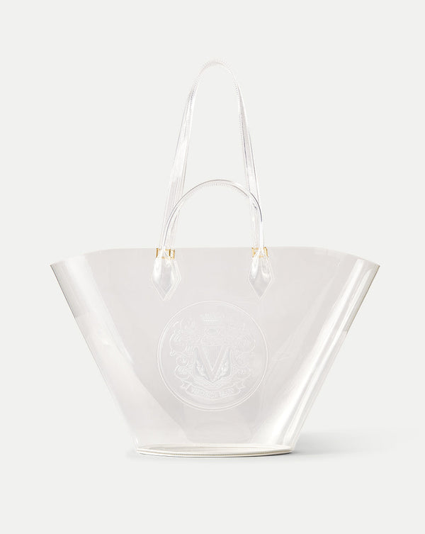 Large Crest Market Tote