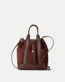 Veronica Beard Suede Goody Bag