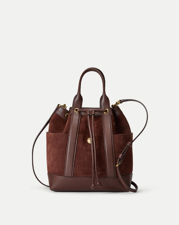 Veronica Beard Suede Goody Bag