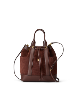 Veronica Beard Suede Goody Bag