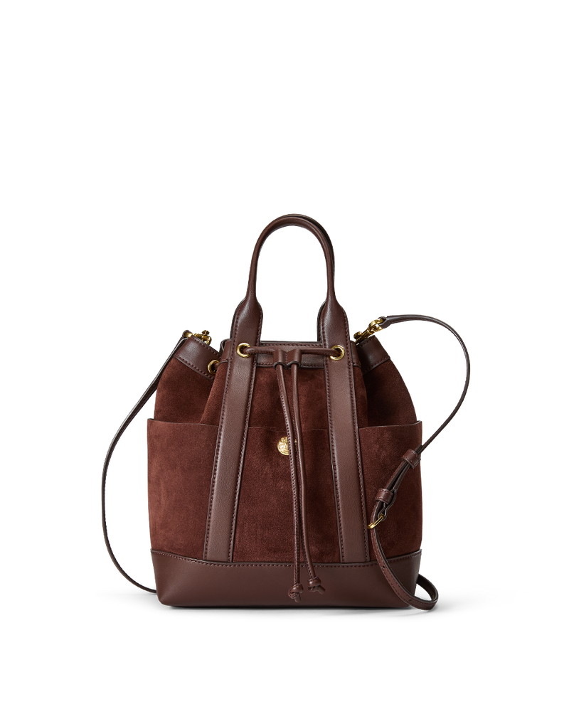 Veronica Beard Suede Goody Bag