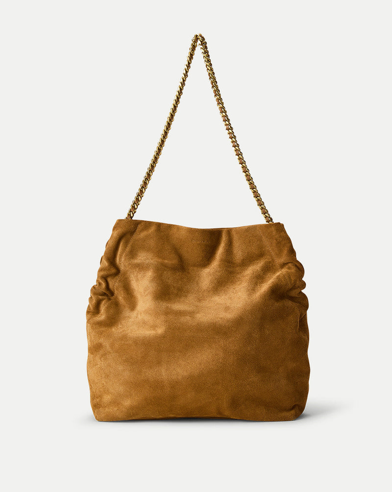 Veronica Beard Suede Slouch Bag