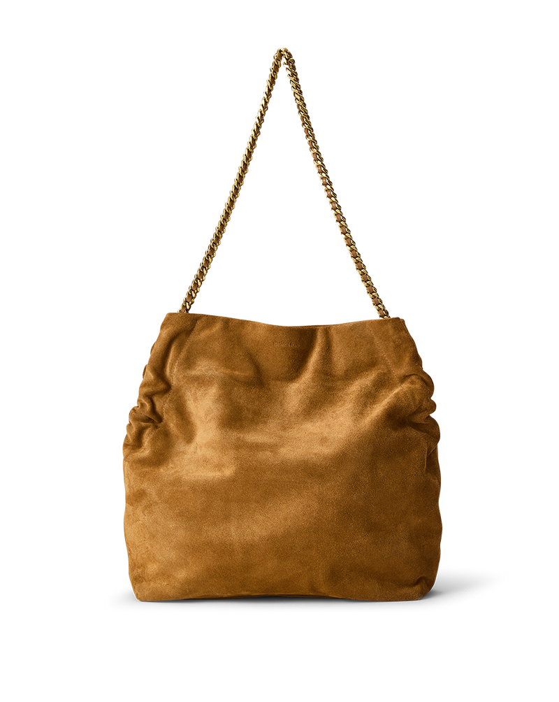 Veronica Beard Suede Slouch Bag
