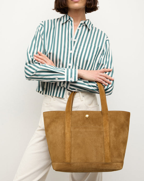 Veronica Beard Suede Grand Goody Bag