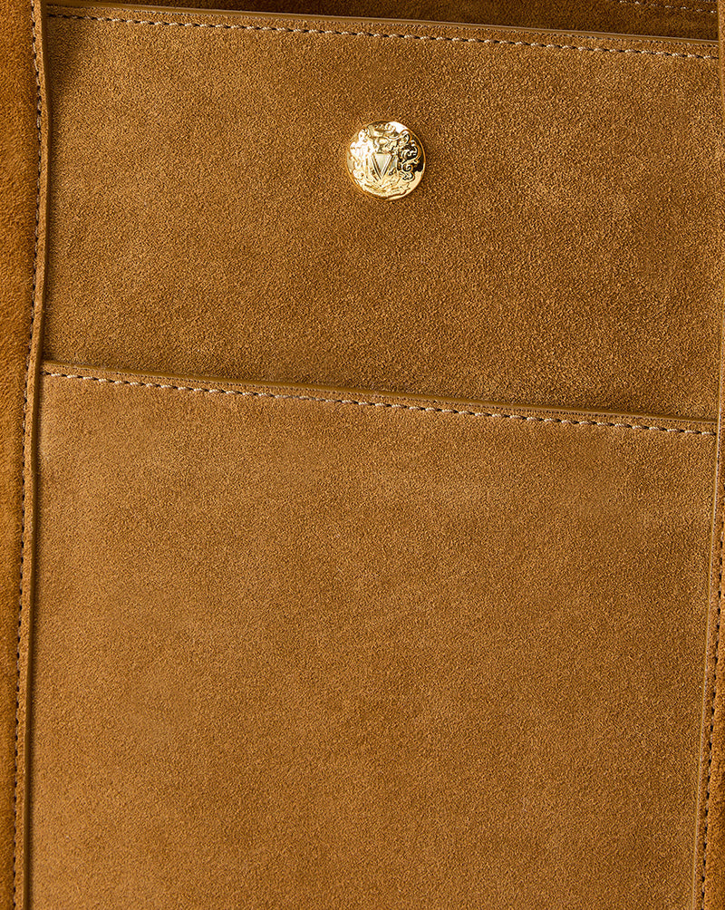 Veronica Beard Suede Grand Goody Bag