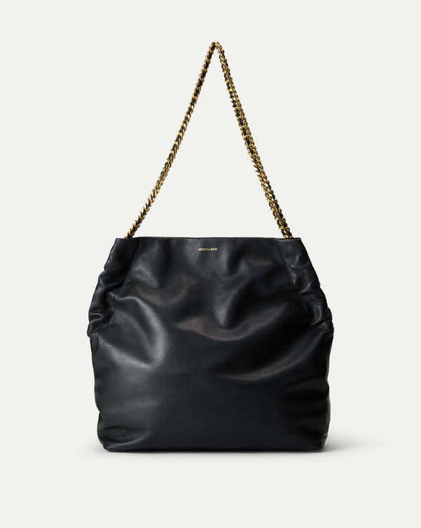 Veronica Beard Leather Slouch Bag