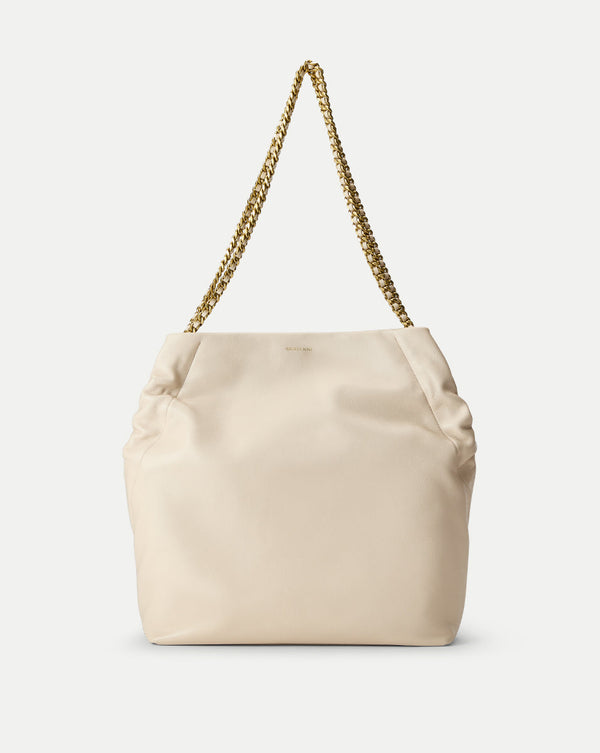 Veronica Beard Leather Slouch Bag