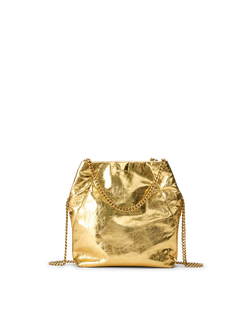 Small Veronica Beard Metallic Slouch Bag