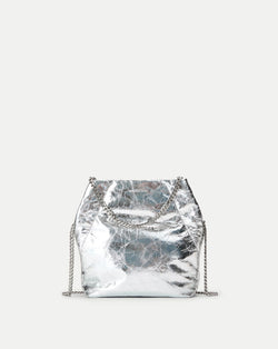 Small Veronica Beard Metallic Slouch Bag