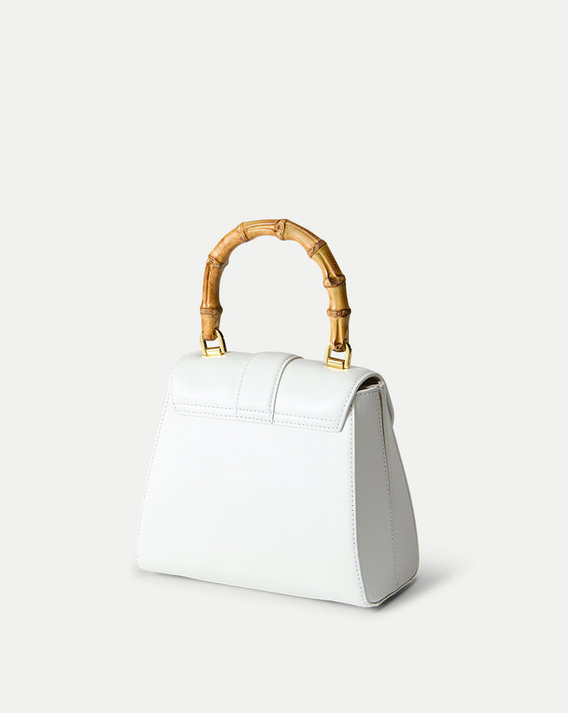 Bamboo-Handle Avenue Bag