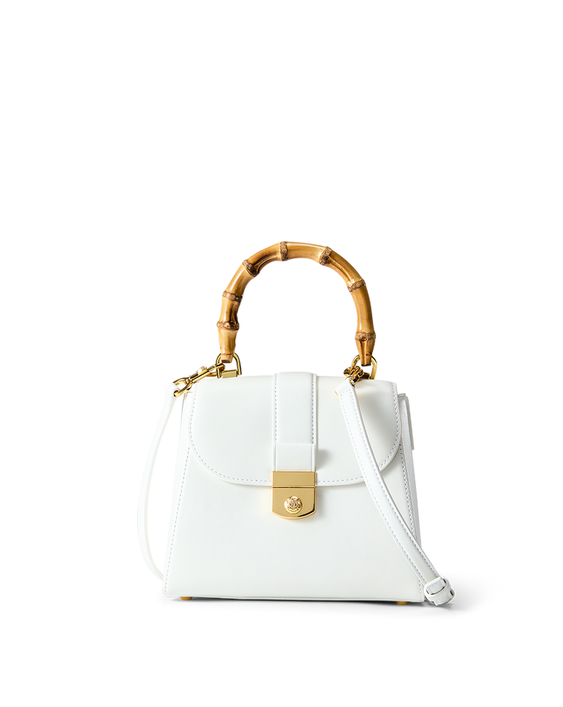 Bamboo-Handle Avenue Bag