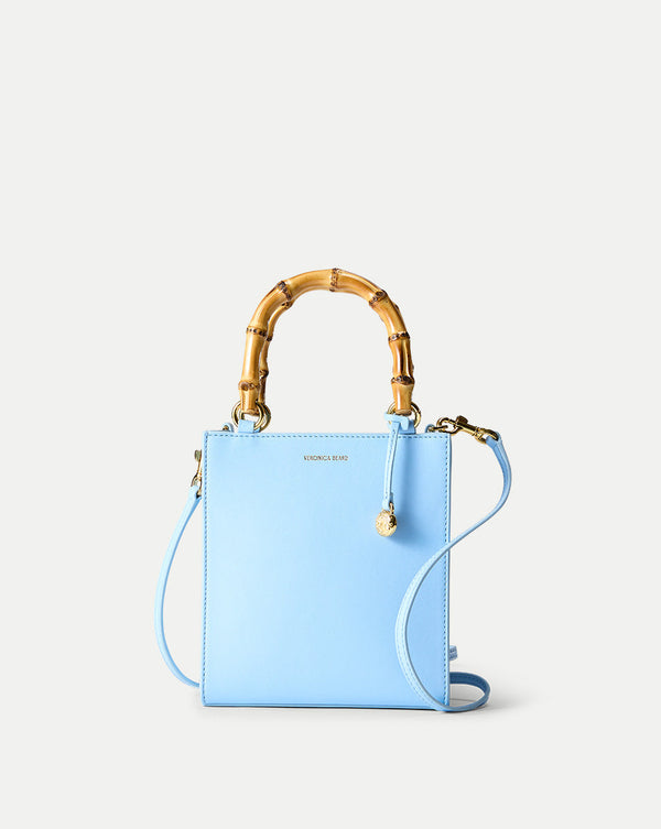 Bamboo-Handle Shopper Bag
