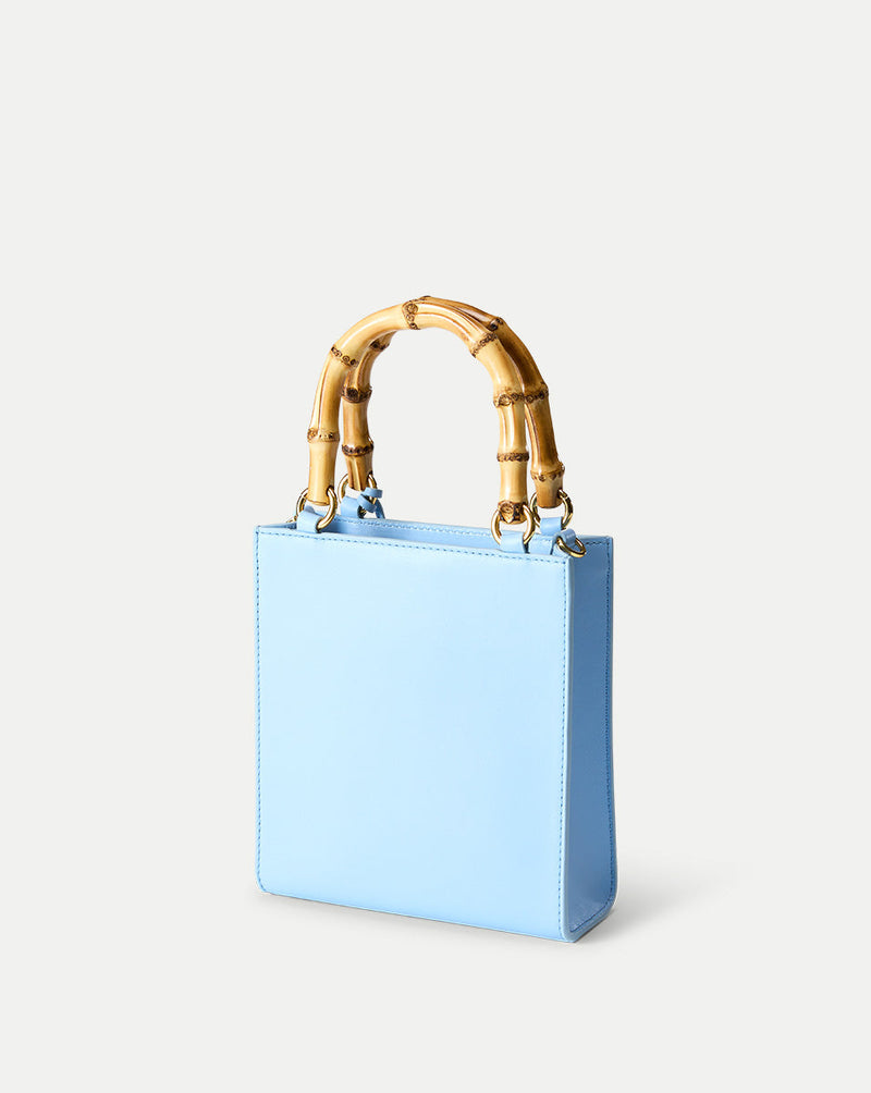 Bamboo-Handle Shopper Bag