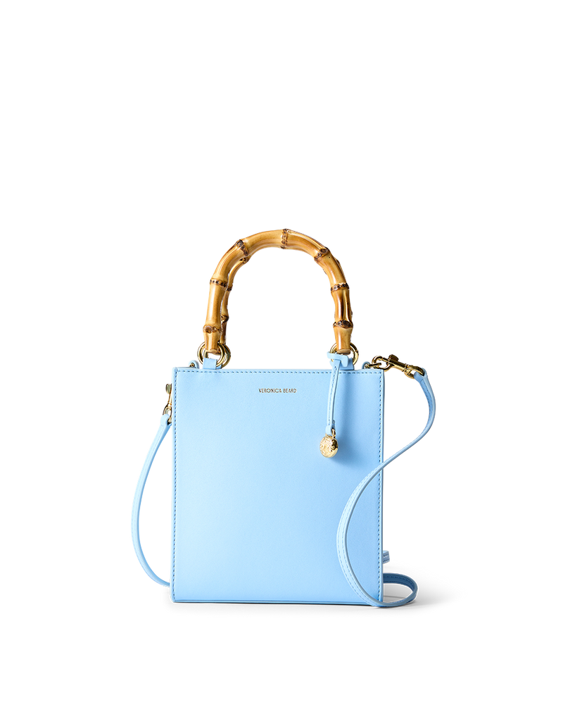 Bamboo-Handle Shopper Bag