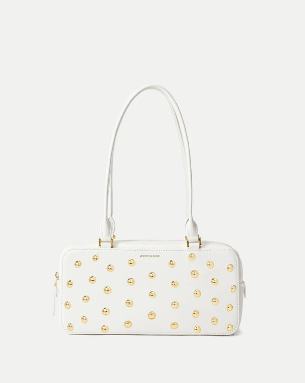 Studded Boxy Shoulder Bag