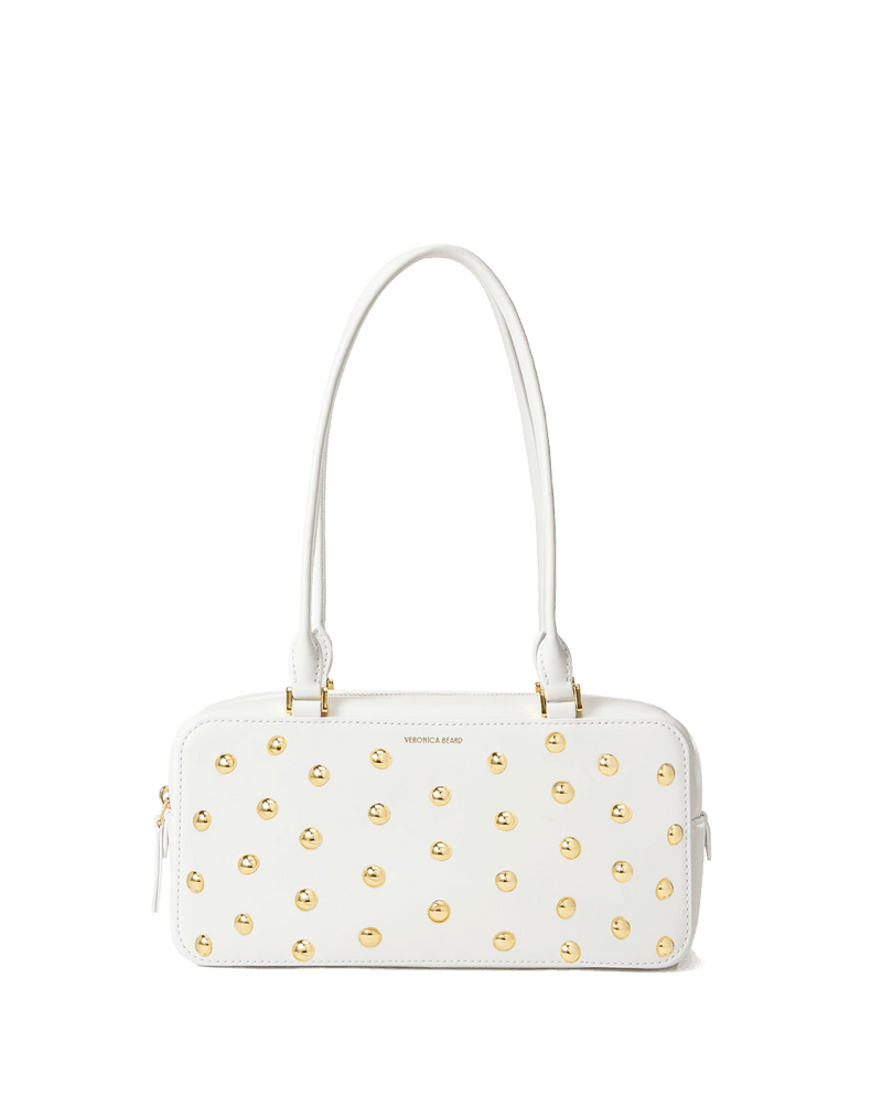 Studded Boxy Shoulder Bag