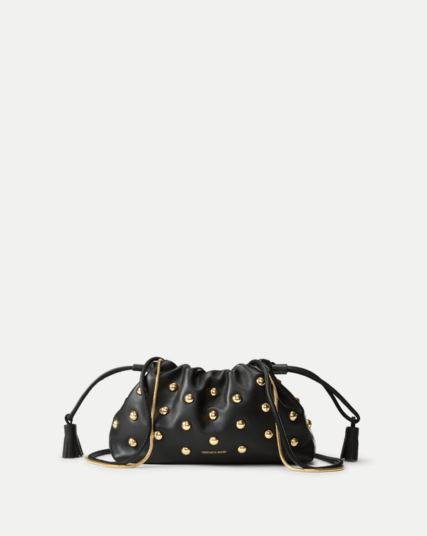 Small Veronica Beard Studded Stash Bag