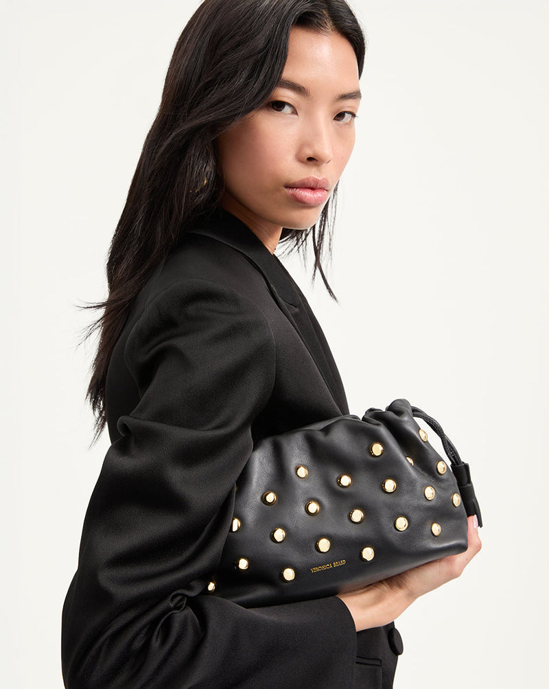 Small Veronica Beard Studded Stash Bag