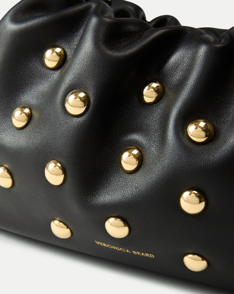 Small Veronica Beard Studded Stash Bag