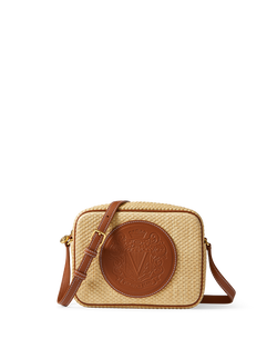Raffia Click Crossbody